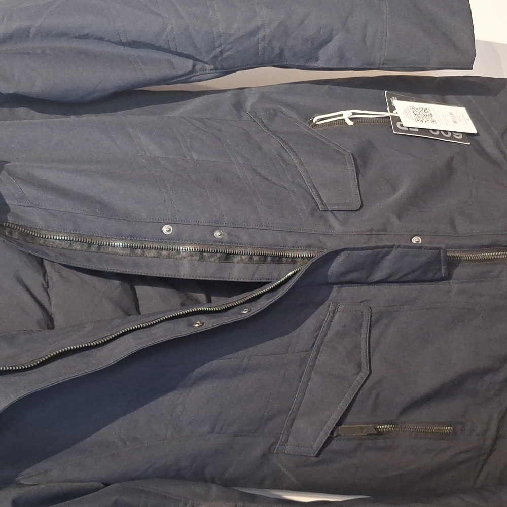 Obermeyer Black Jacket with Fur Trim - Picture 4 of 4